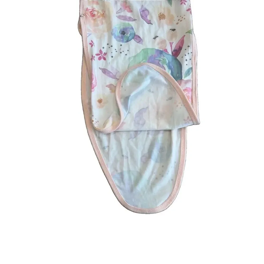 Copper Pearl Farm Bloom Print Snap Knotted Sleep Gown Newborn Baby Floral EUC